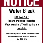 Water Break - 300 Block 1st St E