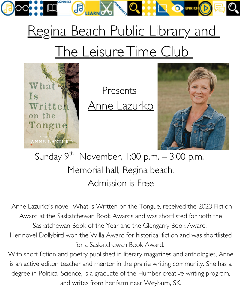 Author_reading-_Anne_Lazurko