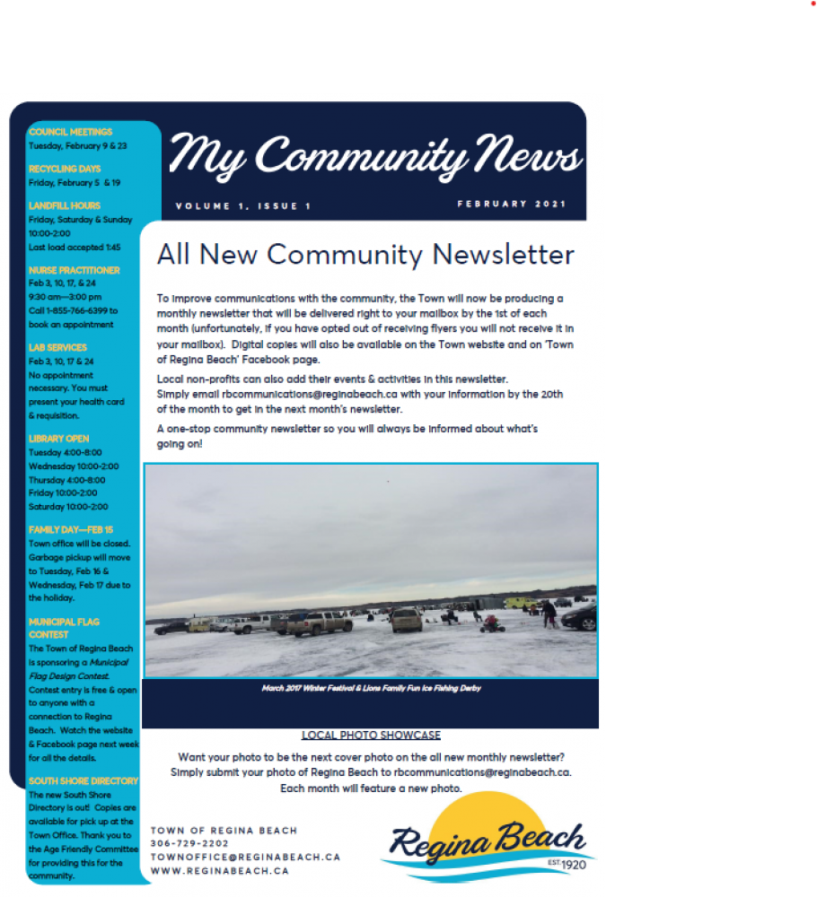 All New Monthly Newsletter
