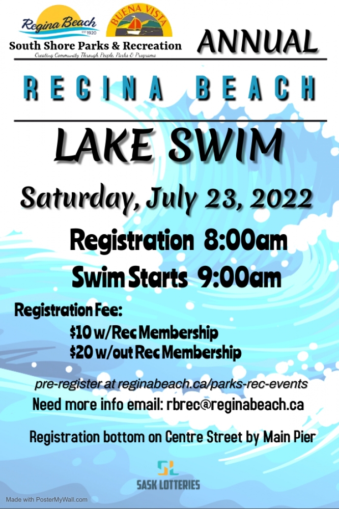 Annual Lake Swim - July 23
