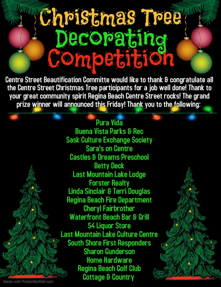 Centre Street Christmas Tree Contest