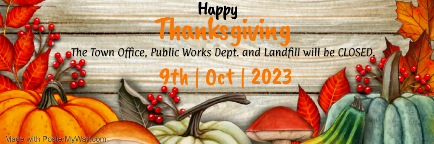 CLOSED Oct 9th, 2023 Happy Thanksgiving