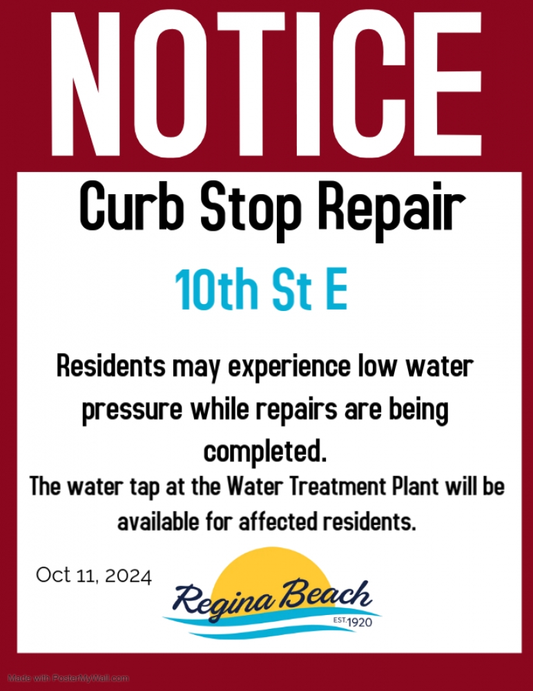 Curb Stop Repair - 10th St E