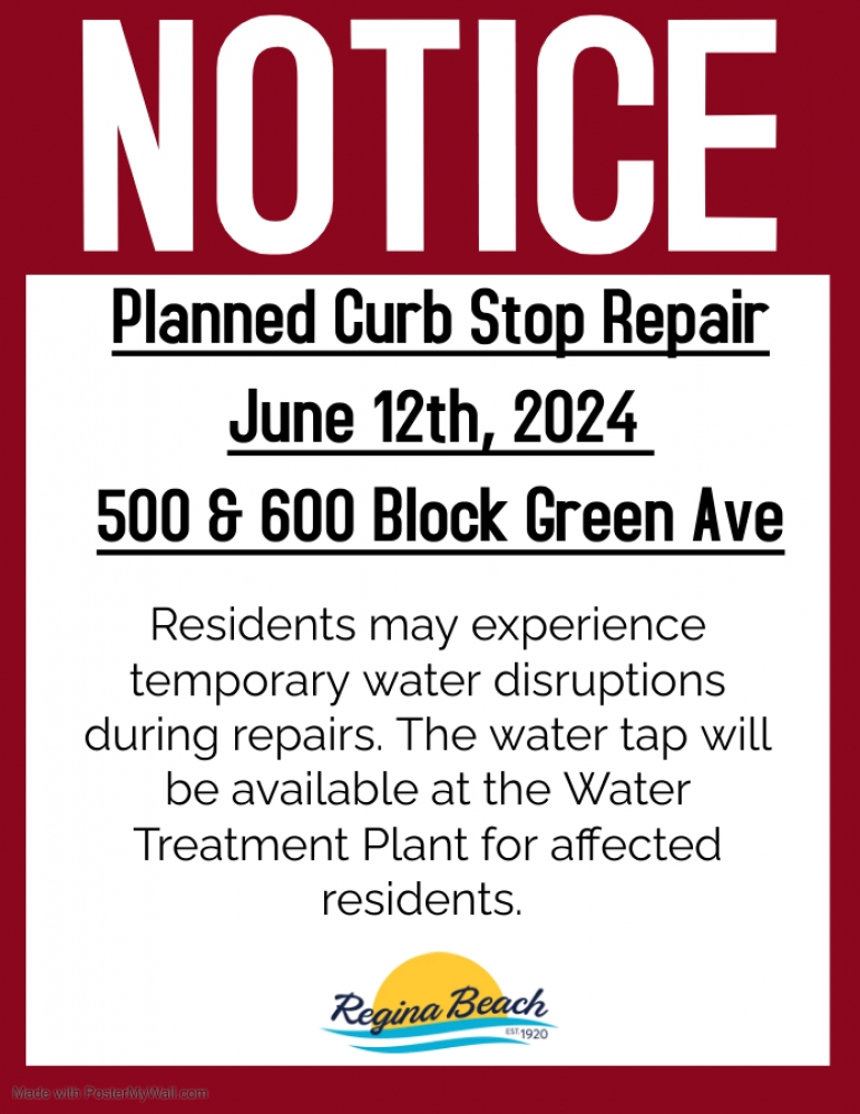 Curb Stop Repair - June 12th, 2024