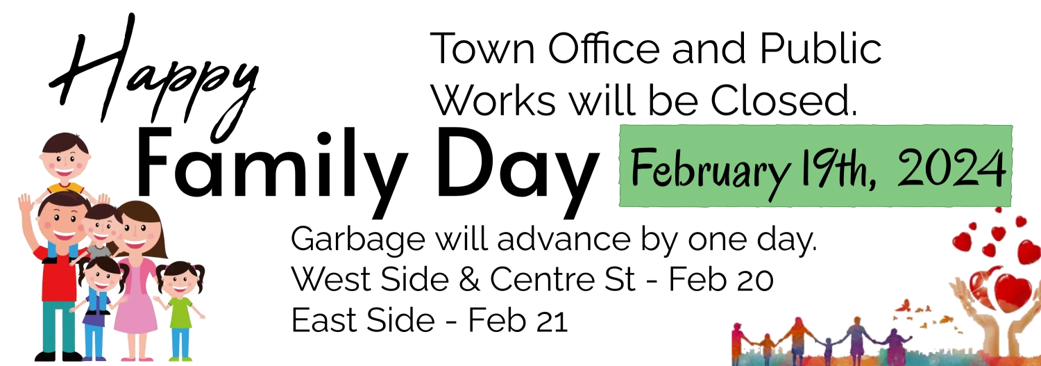 Family Day Long Weekend - Office and Public Work's Closed
