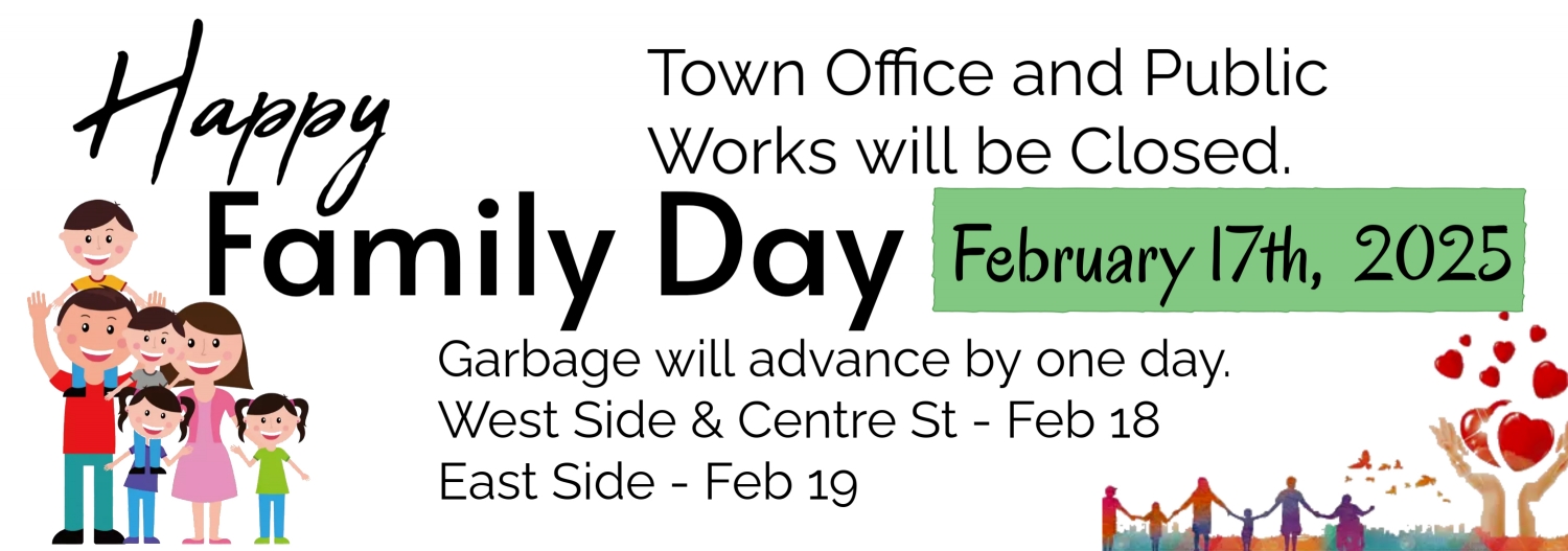 Family Day Long Weekend - Office and Public Work's Closed