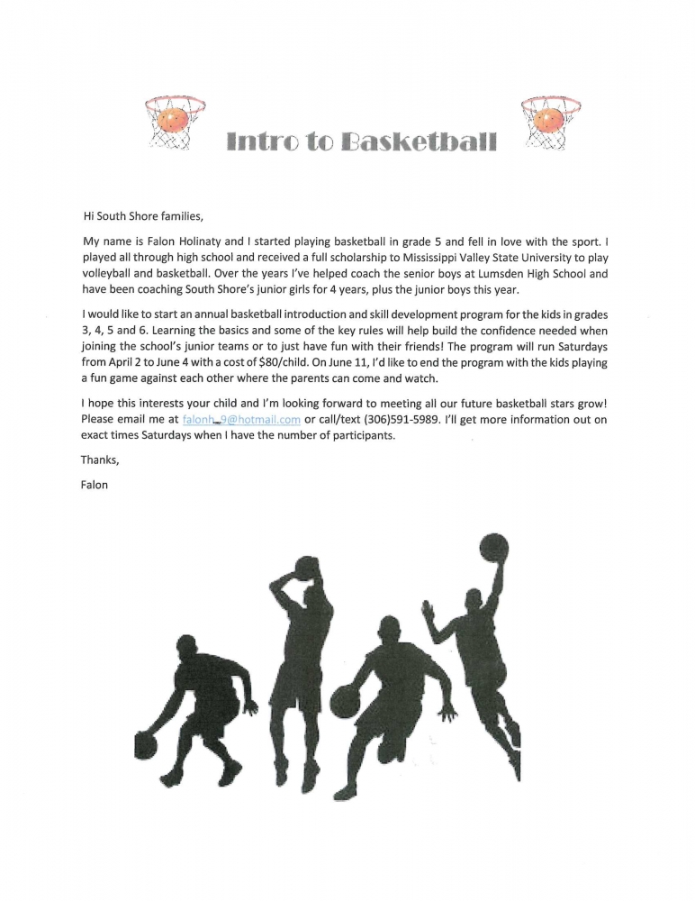 Intro to Basketball Program