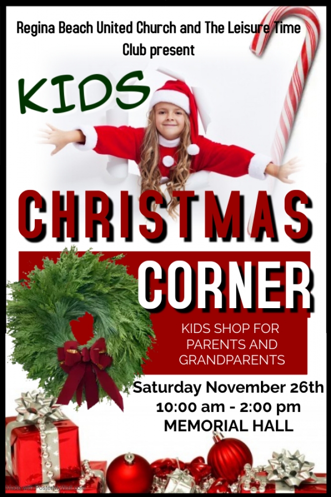 Kids Christmas Corner - Nov 26