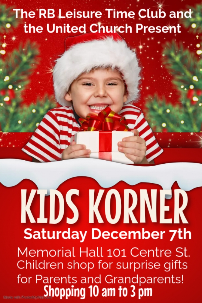 Kids Korner - December 7th