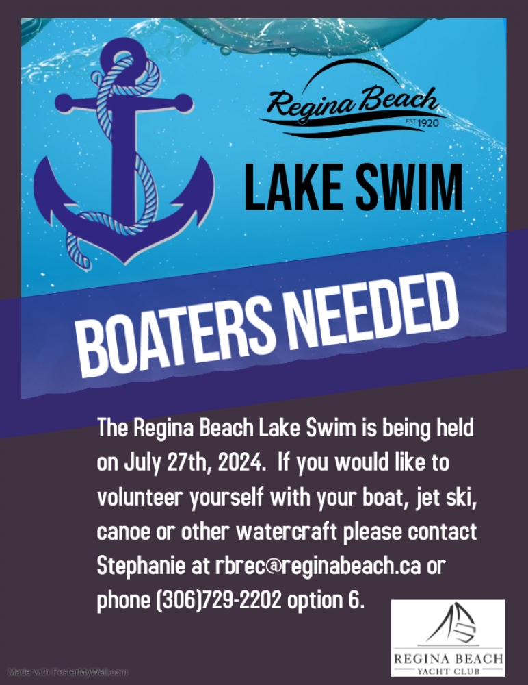 Lake Swim 2024 - Boaters Needed