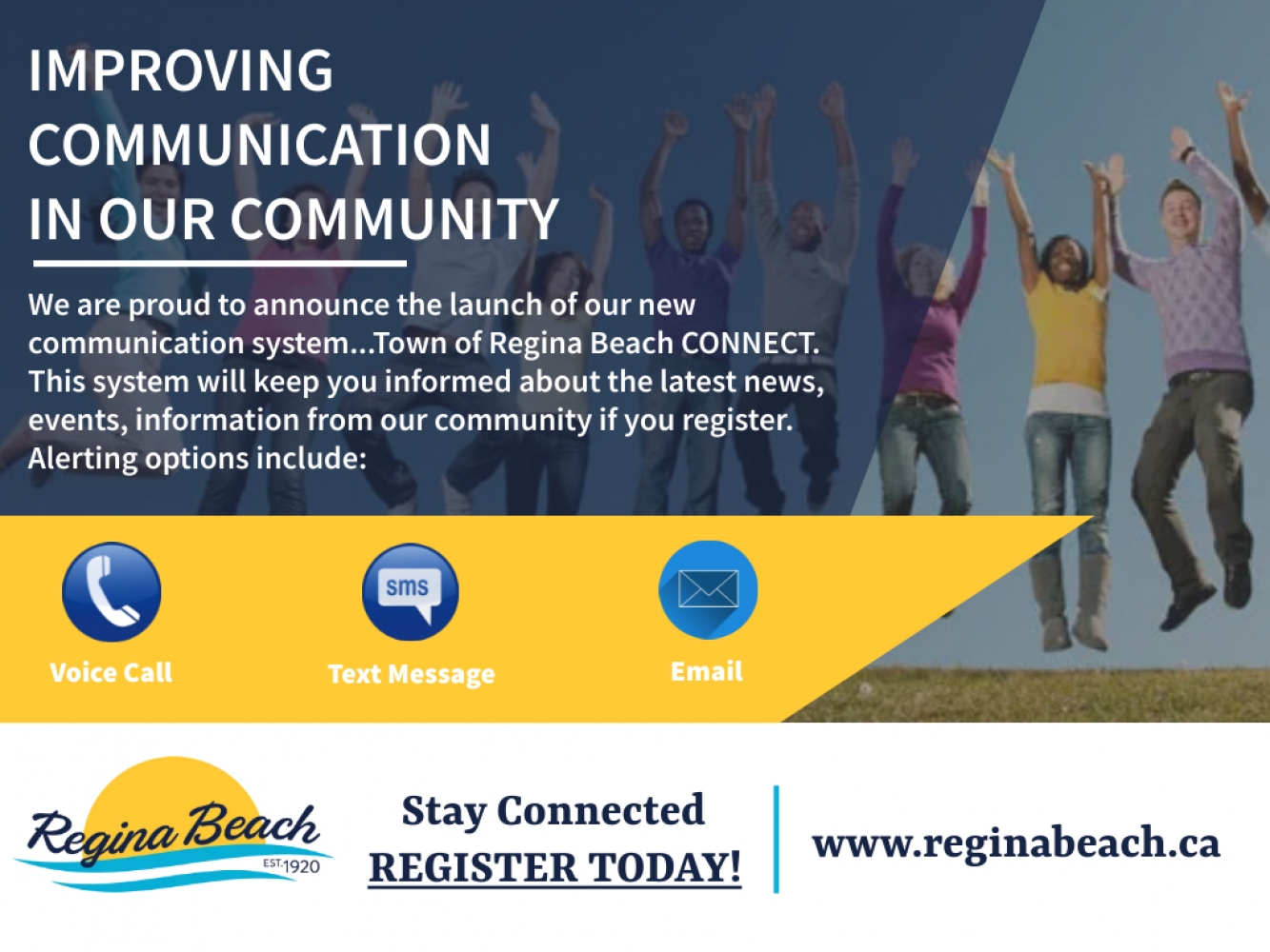 New Communication System - Register Today!