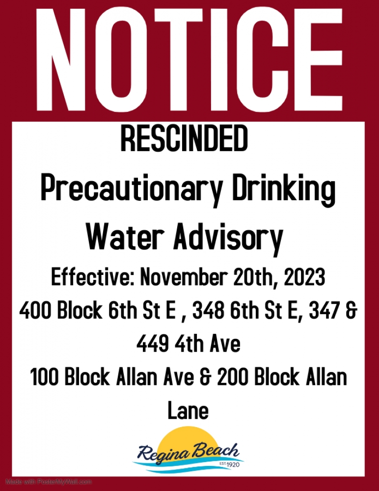 PDWA Rescind - 400 Block 6th St E, 348 6th St E, 347 & 449 4th Ave, Allan Lane & Allan Ave