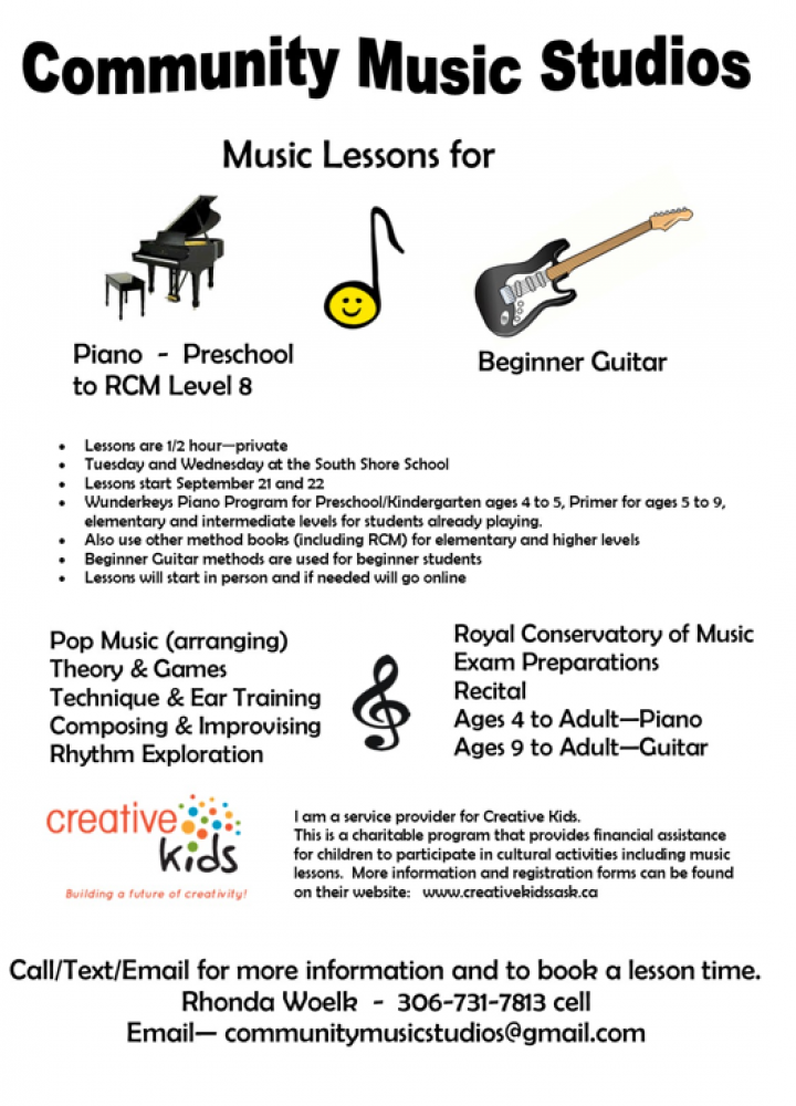 Piano & Guitar Lessons