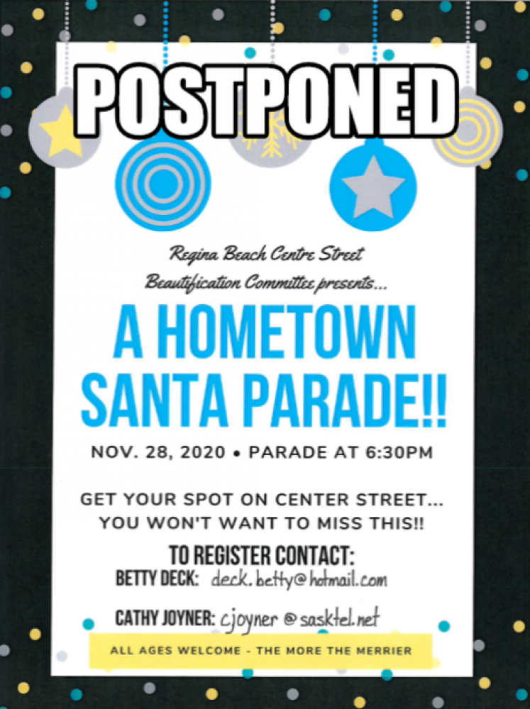 Postponed - Hometown Santa Parade