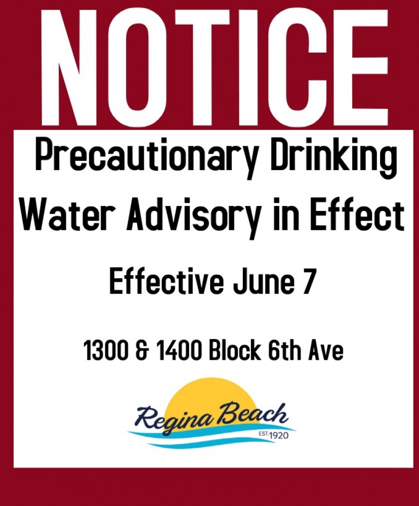 Precautionary Drinking Water Advisory - 1300 & 1400 Block 6th Ave