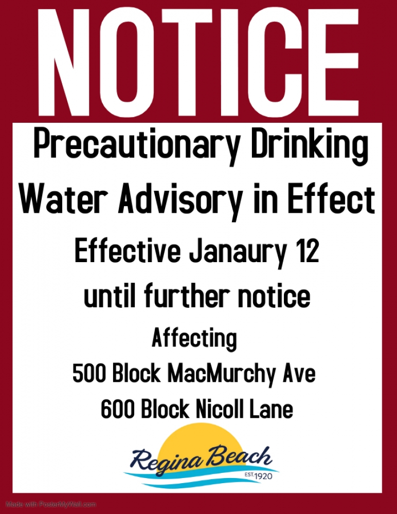 Precautionary Drinking Water Advisory