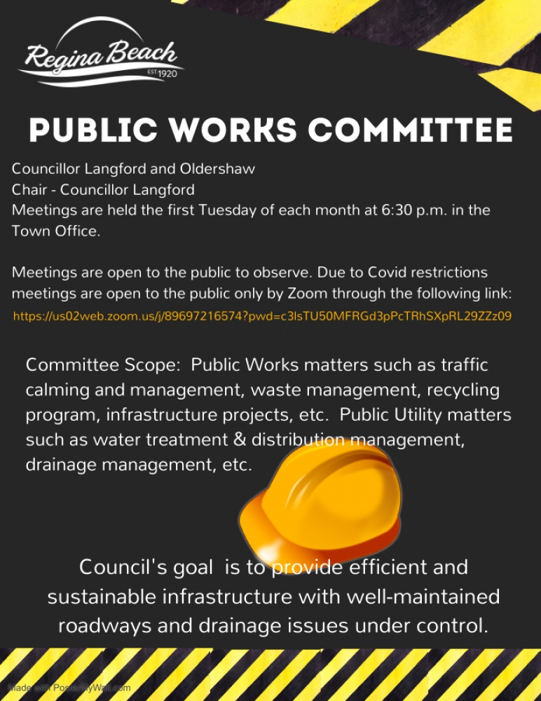 Public Works Committee Meeting - Tonight