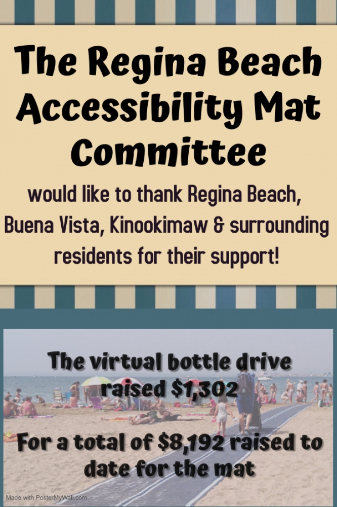 Regina Beach Accessibility Mat 
