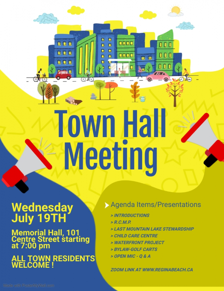 REMINDER - Town Hall Meeting
