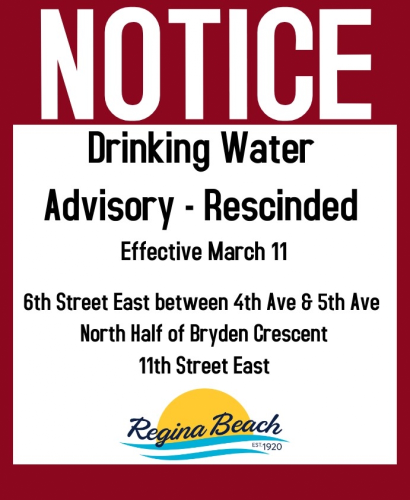 Rescinded Precautionary Drinking Water Advisories