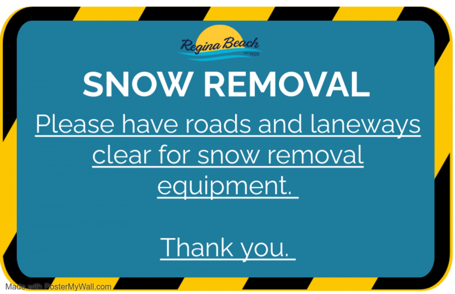 Snow Removal December 2024