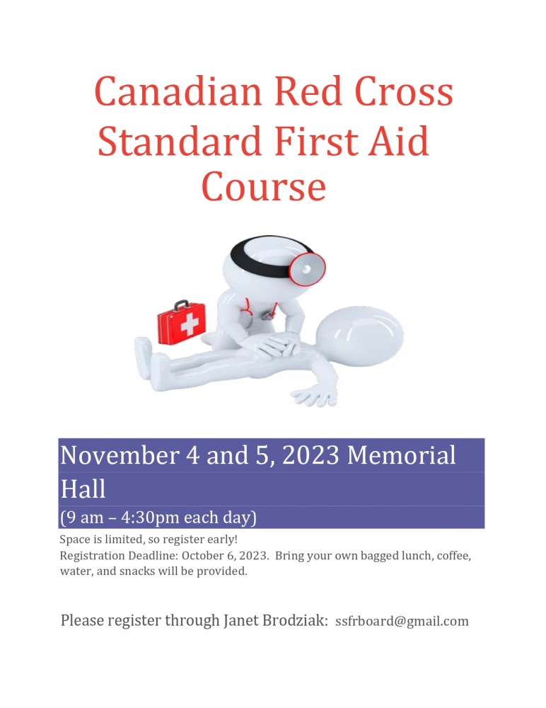 South Shore First Aid Course November