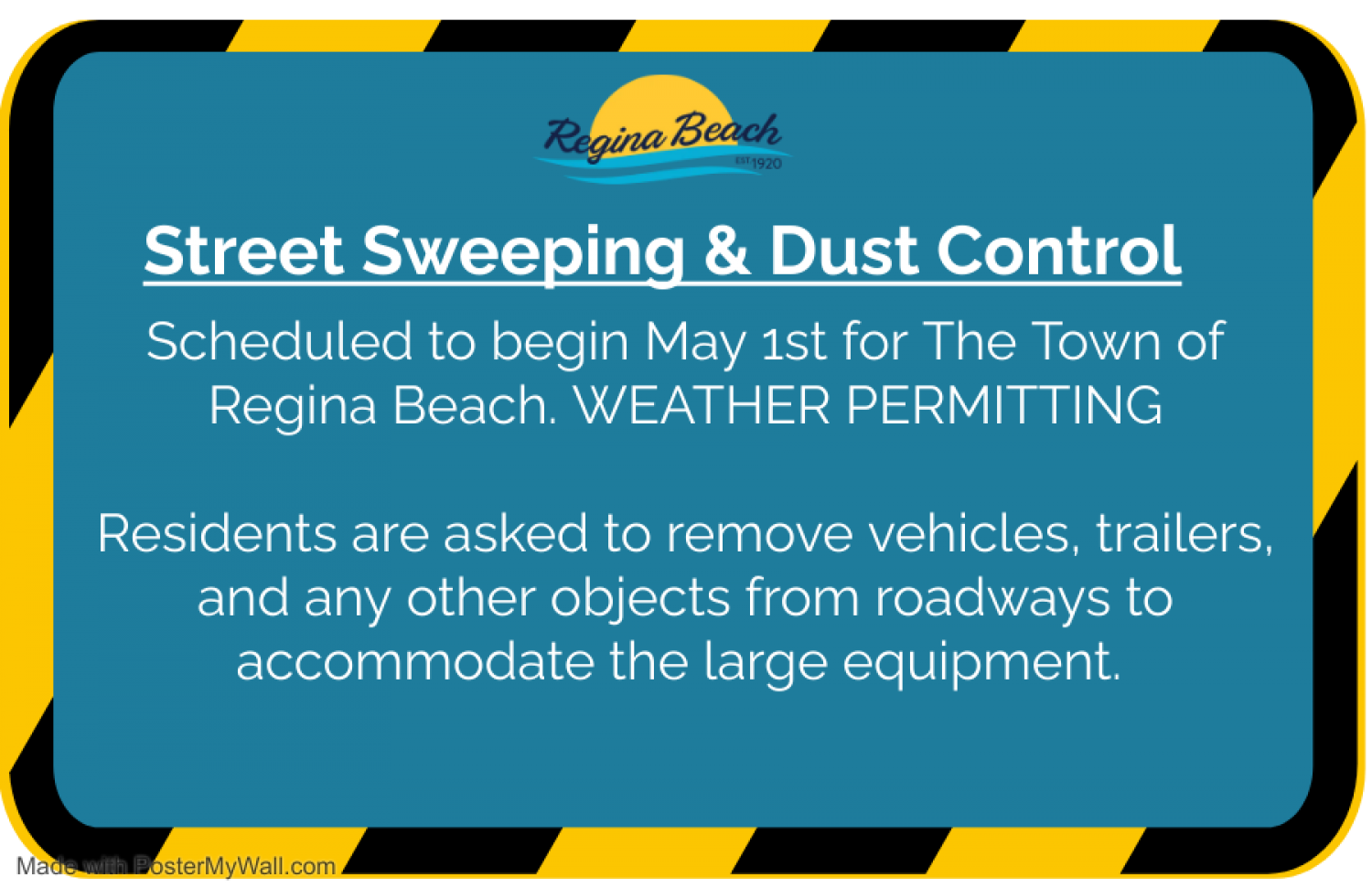 Street Sweeping & Dust Control Spring 2024