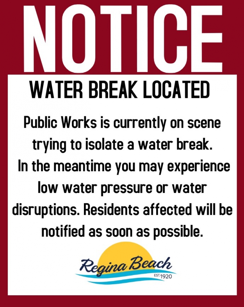 Water Break Located