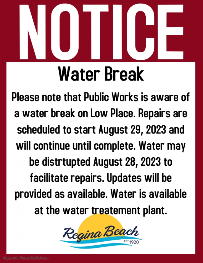 Water Break - Low Place August 28, 2023
