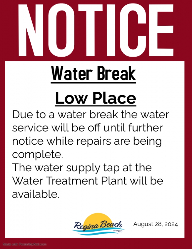 Water Break - Low Place August 28, 2024