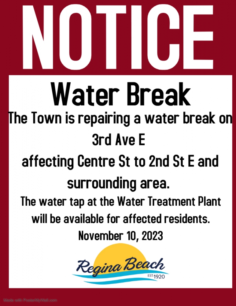 Water Break Repair 3rd Ave E - Centre St to 2nd St E & Area