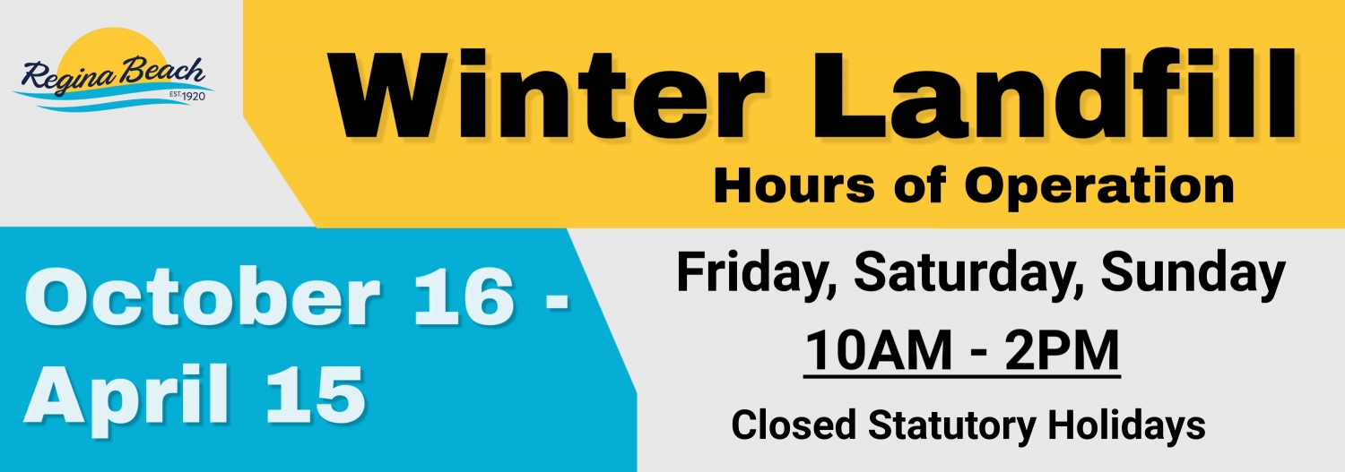 Winter Landfill Hours 