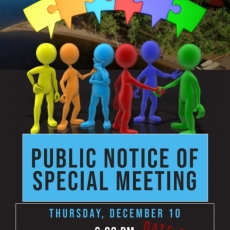 Notice of Special Meeting - Date Change