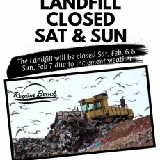 Landfill Closed this Weekend