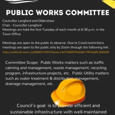 Public Works Committee Meeting Tonight