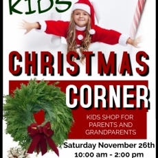 Kids Christmas Corner - Nov 26