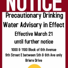 Water Disruption & Precautionary Drinking Water Advisory