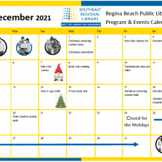 December Library Calendar & Programs