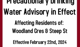 PDWA - Woodland Cres. & Steep St. Feb. 22, 2024