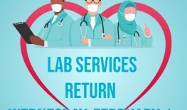 Lab Services Return February 1st