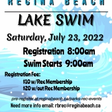 Annual Lake Swim - July 23