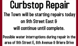 Curbstop Repair - 9th Street E
