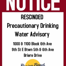 PDWA Rescind - 6th Ave, Briere Dr, 9th St
