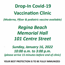 Drop-In Covid-19 Vaccination Clinic