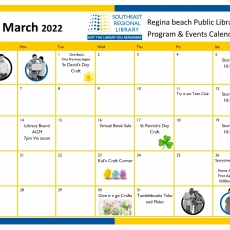 March Library Activities & Calendar