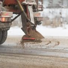 Public Works is out Sanding the Roads!