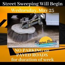 Street Sweeping Begins May 25