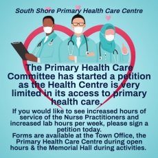 Primary Health Care Petition for Increased Services