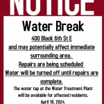 Water Break - 400 Block 6th St 