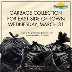 East Side Garbage Collection - Wednesday, March 31